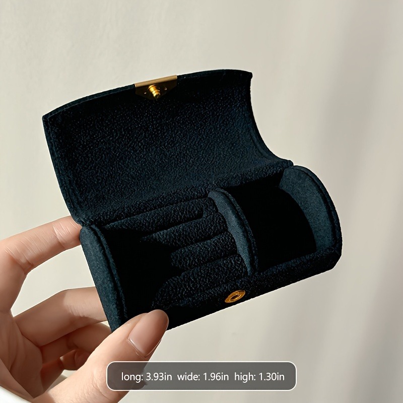 Luxury Velvet Jewellery Storag - Travel Jewellery & Accessories Organiser 评论和价格