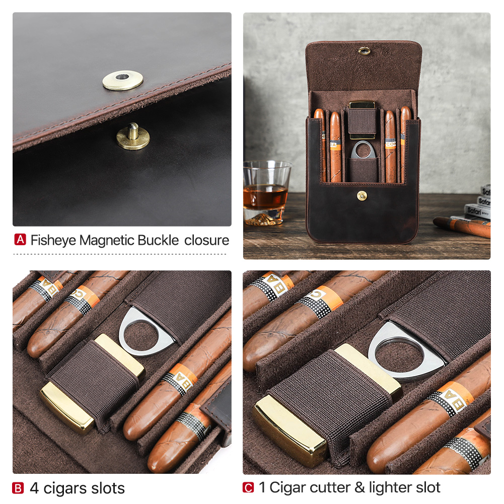 CONTACT'S FAMILY Genuine Leath - Travel Accessories Kit 评论和价格
